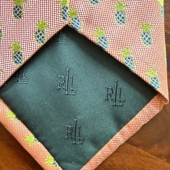 Lauren ralph lauren - rapPink Patterned Men's Tie - silk - Picture 5 of 6